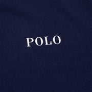 Polo Ralph Lauren Logo Cotton Jersey Sleep Shirt Cruise Navy Polo Tee - Parasol Store