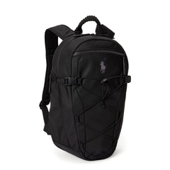 Polo Ralph Lauren Logo Trim Backpack Black