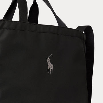 Polo Ralph Lauren Logo Trim Shopper Tote Bag Black