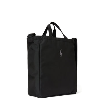 Polo Ralph Lauren Logo Trim Shopper Tote Bag Black