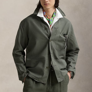 Polo Ralph Lauren Long Sleeve Sport Shirt New Olive - Parasol Store