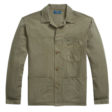 Polo Ralph Lauren Long Sleeve Sport Shirt New Olive - Parasol Store