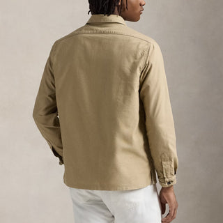 Polo Ralph Lauren Long Sleeve Sport Shirt Surrey Tan - Parasol Store