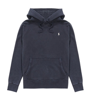 Polo Ralph Lauren Loopback Fleece Hoodie Faded Black Canvas - Parasol Store