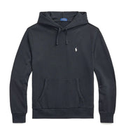 Polo Ralph Lauren Loopback Fleece Hoodie Polo Black - Parasol Store