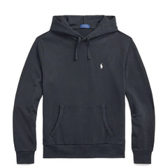 Polo Ralph Lauren Loopback Fleece Hoodie Polo Black - Parasol Store