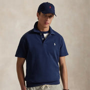 Polo Ralph Lauren Loopback Fleece Polo Collar Sweatshirt Cruise Navy - Parasol Store