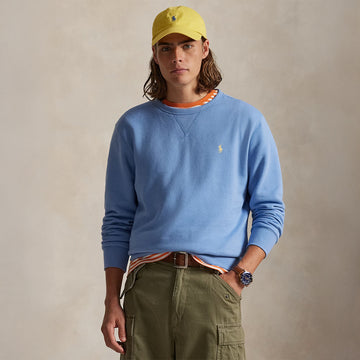 Polo Ralph Lauren Loopback Fleece Sweatshirt Bristol Blue - Parasol Store