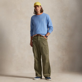 Polo Ralph Lauren Loopback Fleece Sweatshirt Bristol Blue - Parasol Store