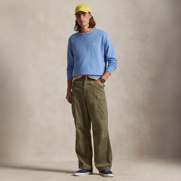 Polo Ralph Lauren Loopback Fleece Sweatshirt Bristol Blue - Parasol Store