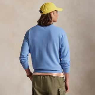 Polo Ralph Lauren Loopback Fleece Sweatshirt Bristol Blue - Parasol Store