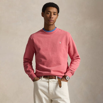 Polo Ralph Lauren Loopback Fleece Sweatshirt Red Sky - Parasol Store