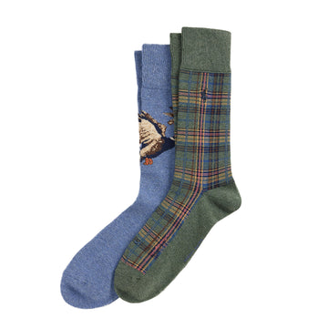 Polo Ralph Lauren Mallard Cotton Crew Sock 2-Pack Multi