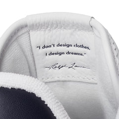 Polo Ralph Lauren Masters Court Leather Trainer White / Navy