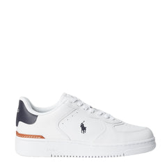 Polo Ralph Lauren Masters Court Leather Trainer White / Navy