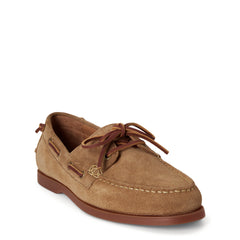 Polo Ralph Lauren Merton Suede Boat Shoe Desert Tan