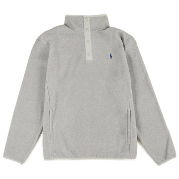 Polo Ralph Lauren Mockneck Pullover Fleece Andover Heather - Parasol Store
