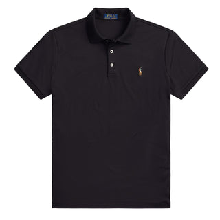 Polo Ralph Lauren Pima Cotton SS Polo Shirt Polo Black - Parasol Store