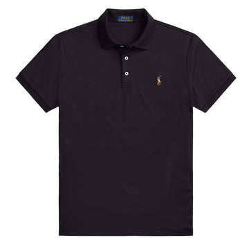 Polo Ralph Lauren Pima Cotton SS Polo Shirt Polo Black - Parasol Store