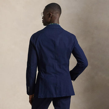 Polo Ralph Lauren Polo Soft Modern - Fit Seersucker Jacket Indigo