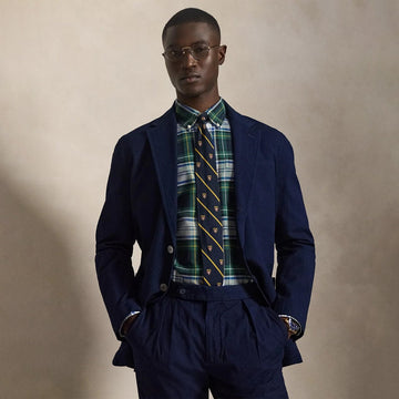 Polo Ralph Lauren Polo Soft Modern - Fit Seersucker Jacket Indigo
