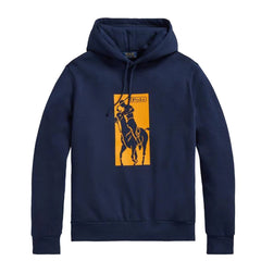 Polo Ralph Lauren Pony Print Hoodie Cruise Navy