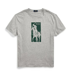 Polo Ralph Lauren Pony Print T-Shirt Andover Heather - Parasol Store