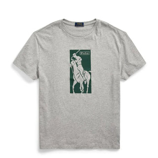 Polo Ralph Lauren Pony Print T-Shirt Andover Heather - Parasol Store