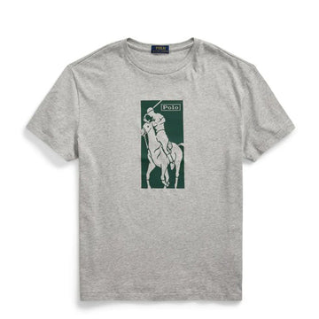 Polo Ralph Lauren Pony Print T-Shirt Andover Heather - Parasol Store
