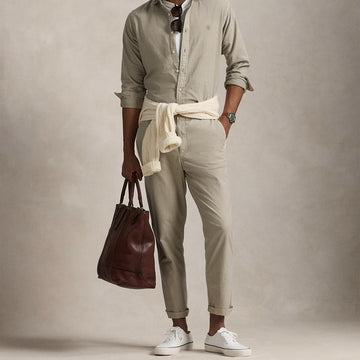 Polo Ralph Lauren Prepsters Flat Front Classic Olive - Parasol Store