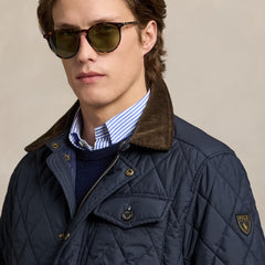 Polo Ralph Lauren Quilted Beaton Field Jacket College Navy - Parasol Store