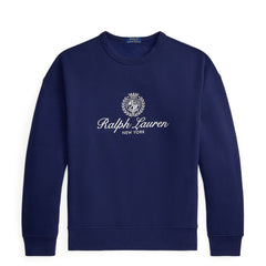 Polo Ralph Lauren Relaxed Fit Fleece Graphic Sweatshirt Newport Navy - Parasol Store