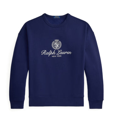Polo Ralph Lauren Relaxed Fit Fleece Graphic Sweatshirt Newport Navy - Parasol Store