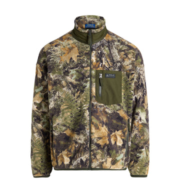 Polo Ralph Lauren Relaxed Fit Forest Print Fleece Jacket Forest Camo