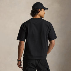 Polo Ralph Lauren Relaxed Fit Jersey Crewneck T-Shirt Polo Black - Parasol Store