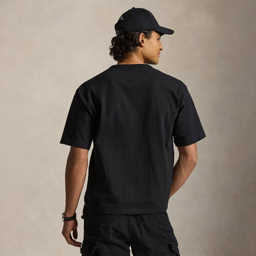 Polo Ralph Lauren Relaxed Fit Jersey Crewneck T-Shirt Polo Black - Parasol Store