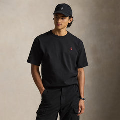 Polo Ralph Lauren Relaxed Fit Jersey Crewneck T-Shirt Polo Black - Parasol Store