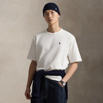 Polo Ralph Lauren Relaxed Fit Jersey Crewneck T-Shirt White - Parasol Store