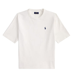 Polo Ralph Lauren Relaxed Fit Jersey Crewneck T-Shirt White - Parasol Store