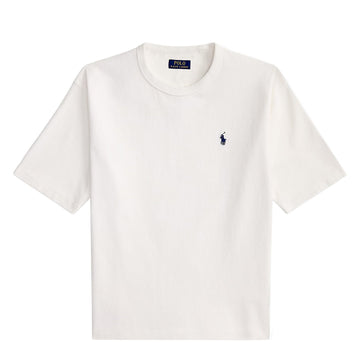 Polo Ralph Lauren Relaxed Fit Jersey Crewneck T-Shirt White - Parasol Store