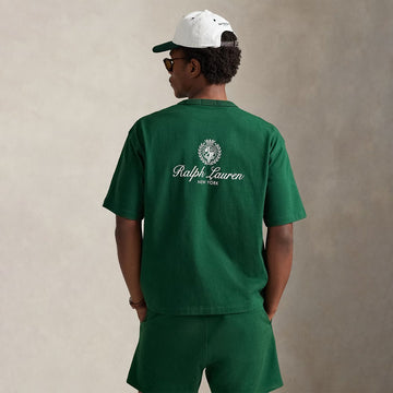 Polo Ralph Lauren Relaxed Fit Jersey Graphic T-shirt New Forest - Parasol Store