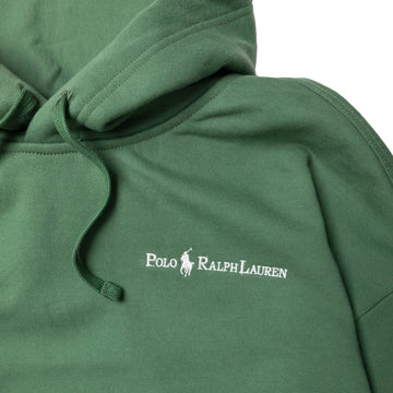 Polo Ralph Lauren Relaxed Fit Logo Fleece Hoodie Antique Green - Parasol Store