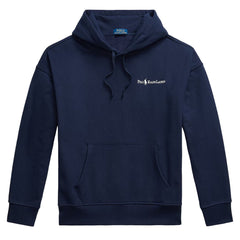 Polo Ralph Lauren Relaxed Fit Logo Fleece Hoodie Cruise Navy - Parasol Store