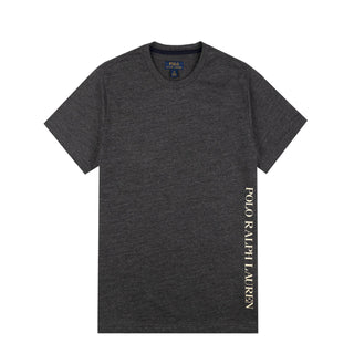 Polo Ralph Lauren S/S Crew Neck Sleep Top Charcoal Heather - Parasol Store