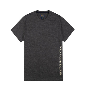 Polo Ralph Lauren S/S Crew Neck Sleep Top Charcoal Heather - Parasol Store
