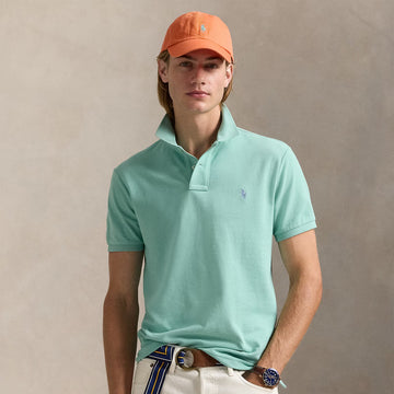 Polo Ralph Lauren The Iconic Mesh Polo Shirt CELADON - Parasol Store