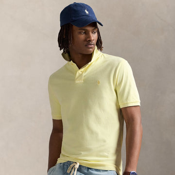 Polo Ralph Lauren Short Sleeve Polo Shirt Custom Slim Lime - Parasol Store