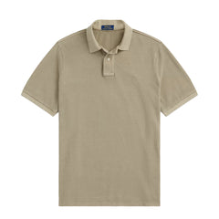 Polo Ralph Lauren Short Sleeve Polo Shirt Custom Slim Olive