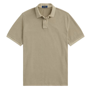 Polo Ralph Lauren Short Sleeve Polo Shirt Custom Slim Olive - Parasol Store