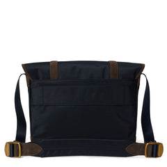 Polo Ralph Lauren Suede-Trim Messenger Bag Newport Navy / Brown